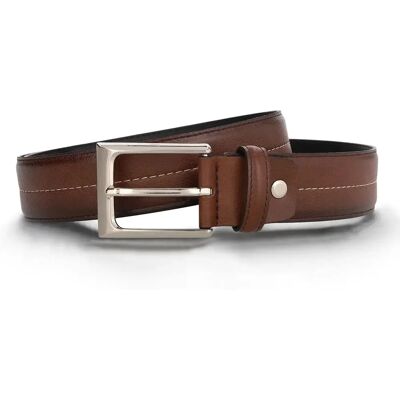 Ceinture Nae Vegan Shoes Andreu Marron 95 cm - Publicité Ceinture Nae Vegan Shoes Andreu Marron 95 cm - Publicité