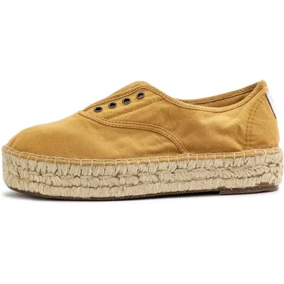 Espadrilles femme Natural World Old Murray Jaune 41 - Publicité Espadrilles femme Natural World Old Murray Jaune 41 - Publicité