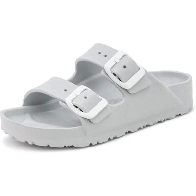 Claquettes enfant Natural World Saona Gris 28 - Publicité Claquettes enfant Natural World Saona Gris 28 - Publicité