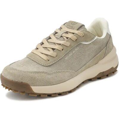 Baskets Natural World Estela Beige 45 - Publicité Baskets Natural World Estela Beige 45 - Publicité
