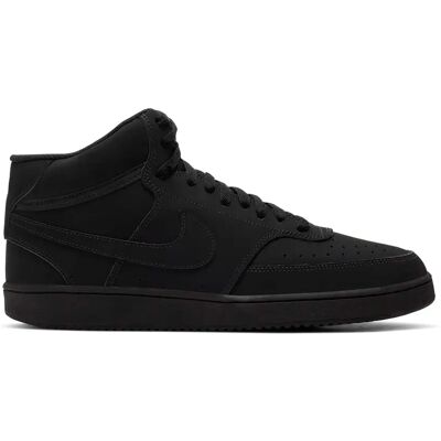 Nike - Court Vision Mid - Noir - Textile - Chaussures - Publicité Nike - Court Vision Mid - Noir - Textile - Chaussures - Publicité