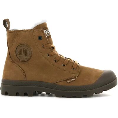 Bottines zippées Palladium Pampa Hi Wl Marron 39,5 - Publicité Bottines zippées Palladium Pampa Hi Wl Marron 39,5 - Publicité