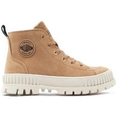 Bottines Palladium Shock Zip Warm Marron 45 - Publicité Bottines Palladium Shock Zip Warm Marron 45 - Publicité
