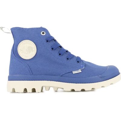 Baskets Palladium Pampa Duo Chrome Bleu 47 - Publicité Baskets Palladium Pampa Duo Chrome Bleu 47 - Publicité