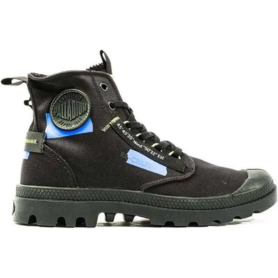 Bottines Palladium Pampa Hi Re-Craft Noir 42 - Publicité Bottines Palladium Pampa Hi Re-Craft Noir 42 - Publicité
