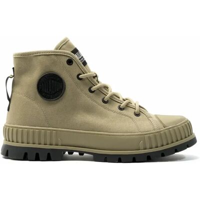 Baskets Palladium Pallashock supply Vert 36 - Publicité Baskets Palladium Pallashock supply Vert 36 - Publicité