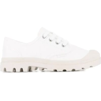 Baskets femme Palladium Pampa Oxford Blanc 42 - Publicité Baskets femme Palladium Pampa Oxford Blanc 42 - Publicité