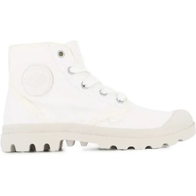 Baskets Palladium Pampa Blanc 40 - Publicité Baskets Palladium Pampa Blanc 40 - Publicité