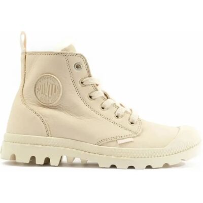 Bottines zippées femme Palladium Pampa Hi WL Beige 42 - Publicité Bottines zippées femme Palladium Pampa Hi WL Beige 42 - Publicité