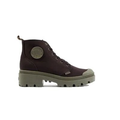 Bottines femme Palladium Pallabase Twill Noir 38 - Publicité Bottines femme Palladium Pallabase Twill Noir 38 - Publicité
