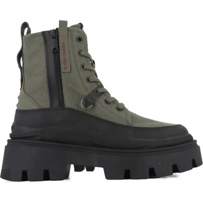 Bottes femme Palladium Pallasquad Zip TX Vert 43 - Publicité Bottes femme Palladium Pallasquad Zip TX Vert 43 - Publicité