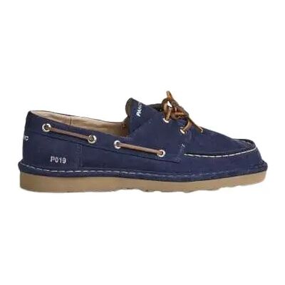 Chaussures bateau à lacets en daim Panchic Bleu 43 - Publicité Chaussures bateau à lacets en daim Panchic Bleu 43 - Publicité