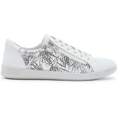 Baskets basses semelle amovible femme Pédiconfort Sally Blanc 41 - Publicité Baskets basses semelle amovible femme Pédiconfort Sally Blanc 41 - Publicité