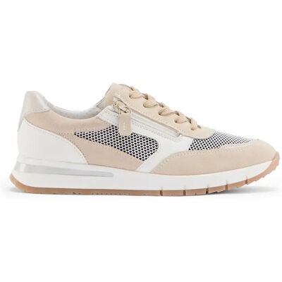Baskets fermées par zip et lacet femme Pédiconfort Beige 38 - Publicité Baskets fermées par zip et lacet femme Pédiconfort Beige 38 - Publicité