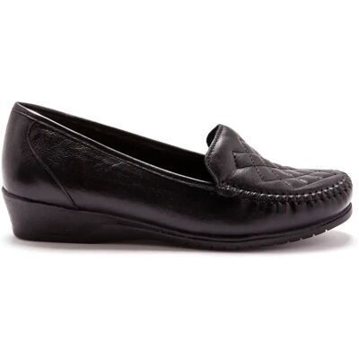 Mocassins cuir femme Pédiconfort Noir 40 - Publicité Mocassins cuir femme Pédiconfort Noir 40 - Publicité