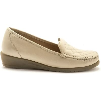 Mocassins cuir femme Pédiconfort Beige 41 - Publicité Mocassins cuir femme Pédiconfort Beige 41 - Publicité