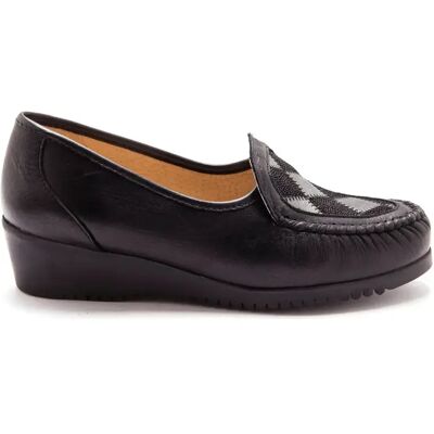 Mocassins sans-gêne cuir femme Pédiconfort Noir 40 - Publicité Mocassins sans-gêne cuir femme Pédiconfort Noir 40 - Publicité