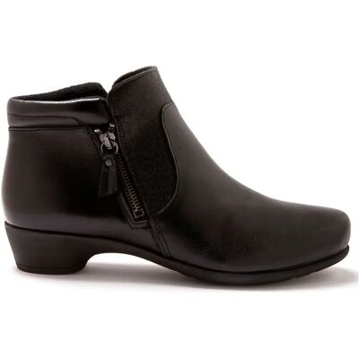 Bottines cuir à aérosemelle femme Pédiconfort Noir 37 - Publicité Bottines cuir à aérosemelle femme Pédiconfort Noir 37 - Publicité