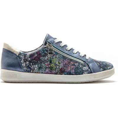 Baskets aérosemelle cuir femme Pédiconfort Bleu 38 - Publicité Baskets aérosemelle cuir femme Pédiconfort Bleu 38 - Publicité