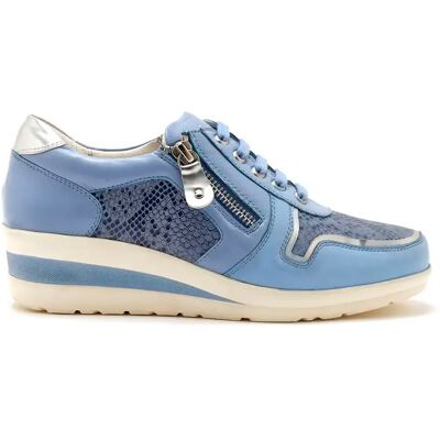 Baskets aérosemelle cuir femme Pédiconfort Bleu 39 - Publicité Baskets aérosemelle cuir femme Pédiconfort Bleu 39 - Publicité