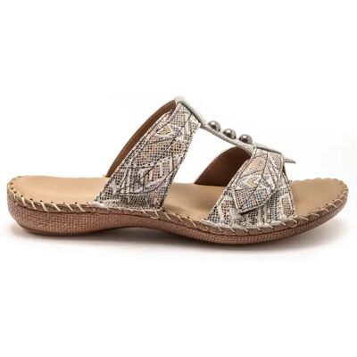 Mules femme Pédiconfort Multicolore 42 - Publicité Mules femme Pédiconfort Multicolore 42 - Publicité