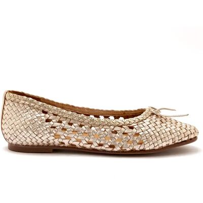 Ballerines cuir femme Pédiconfort Doré 40 - Publicité Ballerines cuir femme Pédiconfort Doré 40 - Publicité