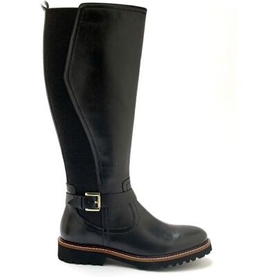 Bottes cuir zippée femme Pédiconfort Noir 40 - Publicité Bottes cuir zippée femme Pédiconfort Noir 40 - Publicité
