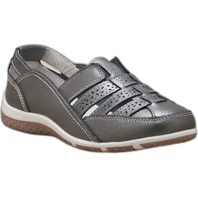 Mocassins élastiqués femme Pédiconfort Gris 36 - Publicité Mocassins élastiqués femme Pédiconfort Gris 36 - Publicité