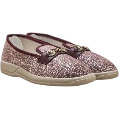 Mocassins textile intérieur éponge femme Pédiconfort Rose 40 - Publicité Mocassins textile intérieur éponge femme Pédiconfort Rose 40 - Publicité