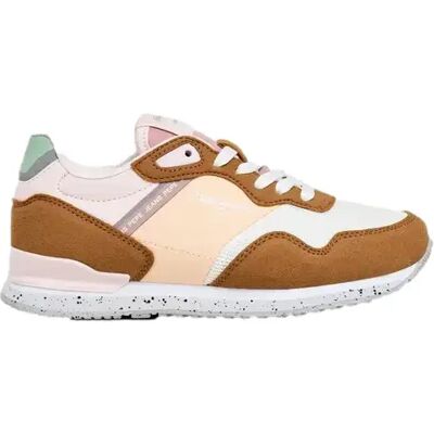 Baskets fille Pepe Jeans London Bubble Marron 34 - Publicité Baskets fille Pepe Jeans London Bubble Marron 34 - Publicité
