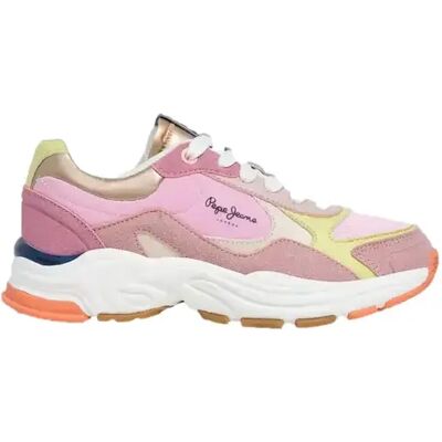 Baskets fille Pepe Jeans Mave Neon G Rose 33 - Publicité Baskets fille Pepe Jeans Mave Neon G Rose 33 - Publicité