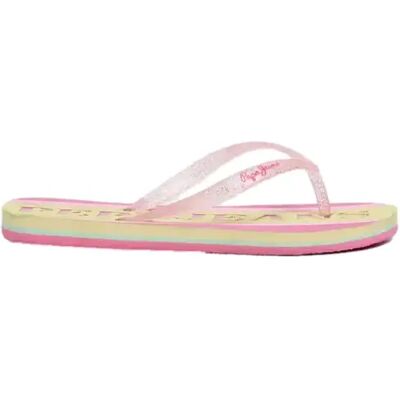 Tongs imprimé paillettes fille Pepe Jeans Rose 34 - Publicité Tongs imprimé paillettes fille Pepe Jeans Rose 34 - Publicité