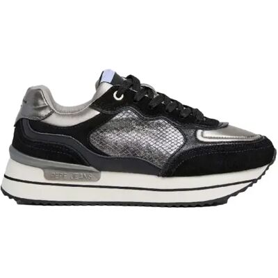 Baskets femme Pepe Jeans Rusper Wed Noir 39 - Publicité Baskets femme Pepe Jeans Rusper Wed Noir 39 - Publicité