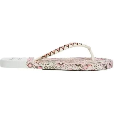 Tongs de plage imprimé femme Pepe Jeans Blanc 40 - Publicité Tongs de plage imprimé femme Pepe Jeans Blanc 40 - Publicité