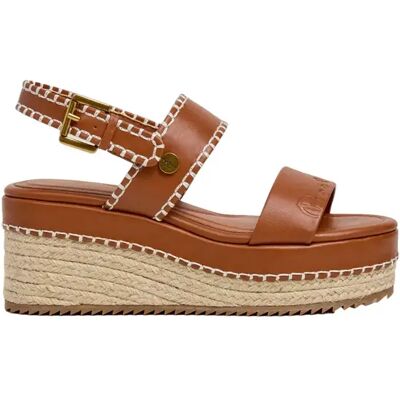 Sandales compensées femme Pepe Jeans Billie Log Marron 39 - Publicité Sandales compensées femme Pepe Jeans Billie Log Marron 39 - Publicité