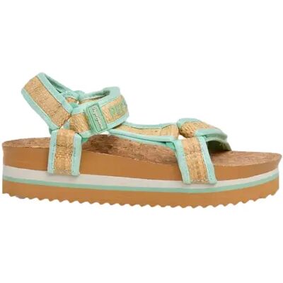 Sandales compensées femme Pepe Jeans Umber Vert 40 - Publicité Sandales compensées femme Pepe Jeans Umber Vert 40 - Publicité