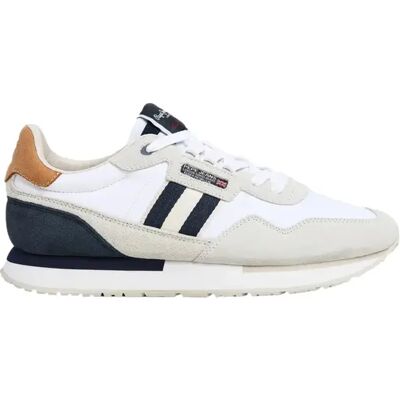 Baskets Pepe Jeans Basic Blanc 44 - Publicité Baskets Pepe Jeans Basic Blanc 44 - Publicité