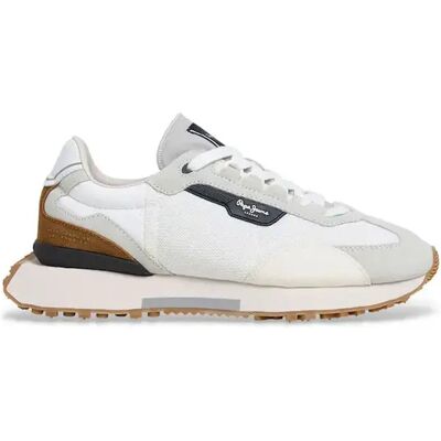 Baskets Pepe Jeans Archer Mesh Blanc 40 - Publicité Baskets Pepe Jeans Archer Mesh Blanc 40 - Publicité