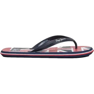 Tongs Pepe Jeans Whale Rise Bleu 41 - Publicité Tongs Pepe Jeans Whale Rise Bleu 41 - Publicité