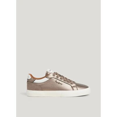 Baskets femme Pepe Jeans Kenton glam Doré 38 - Publicité Baskets femme Pepe Jeans Kenton glam Doré 38 - Publicité