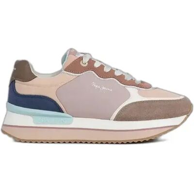 Baskets femme Pepe Jeans Rusper Combi Marron 40 - Publicité Baskets femme Pepe Jeans Rusper Combi Marron 40 - Publicité