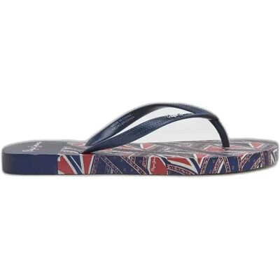 Tongs femme Pepe Jeans Rake Marvellis Bleu 38 - Publicité Tongs femme Pepe Jeans Rake Marvellis Bleu 38 - Publicité