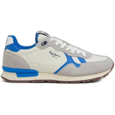 Baskets Pepe Jeans Brit Heritage Blanc 44 - Publicité Baskets Pepe Jeans Brit Heritage Blanc 44 - Publicité