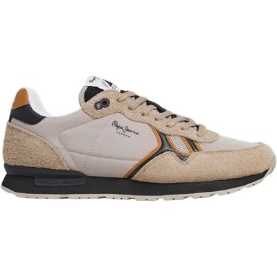 Baskets Pepe Jeans Brit Fun Beige 41 - Publicité Baskets Pepe Jeans Brit Fun Beige 41 - Publicité