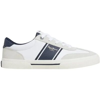 Baskets Pepe Jeans Kenton Club Blanc 40 - Publicité Baskets Pepe Jeans Kenton Club Blanc 40 - Publicité