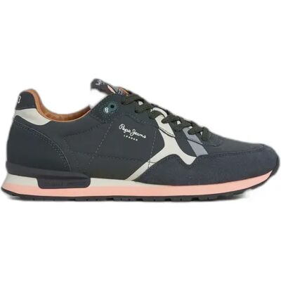 Baskets Pepe Jeans Brit Prints Noir 44 - Publicité Baskets Pepe Jeans Brit Prints Noir 44 - Publicité