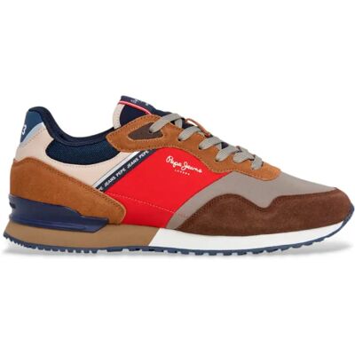 Baskets Pepe Jeans Londonood Marron 40 - Publicité Baskets Pepe Jeans Londonood Marron 40 - Publicité