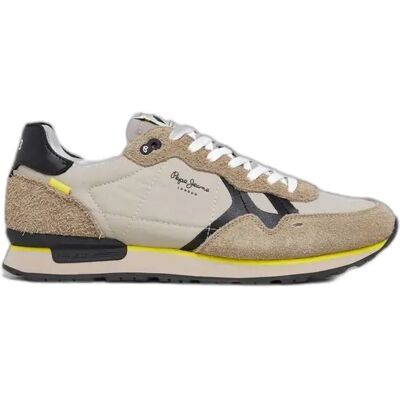 Sneakers Pepe Jeans Brit Fly Beige 41 - Publicité Sneakers Pepe Jeans Brit Fly Beige 41 - Publicité