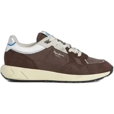 Baskets Pepe Jeans Marlon Vibe Marron 41 - Publicité Baskets Pepe Jeans Marlon Vibe Marron 41 - Publicité