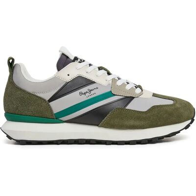 Baskets Pepe Jeans Foster Heat Vert 40 - Publicité Baskets Pepe Jeans Foster Heat Vert 40 - Publicité